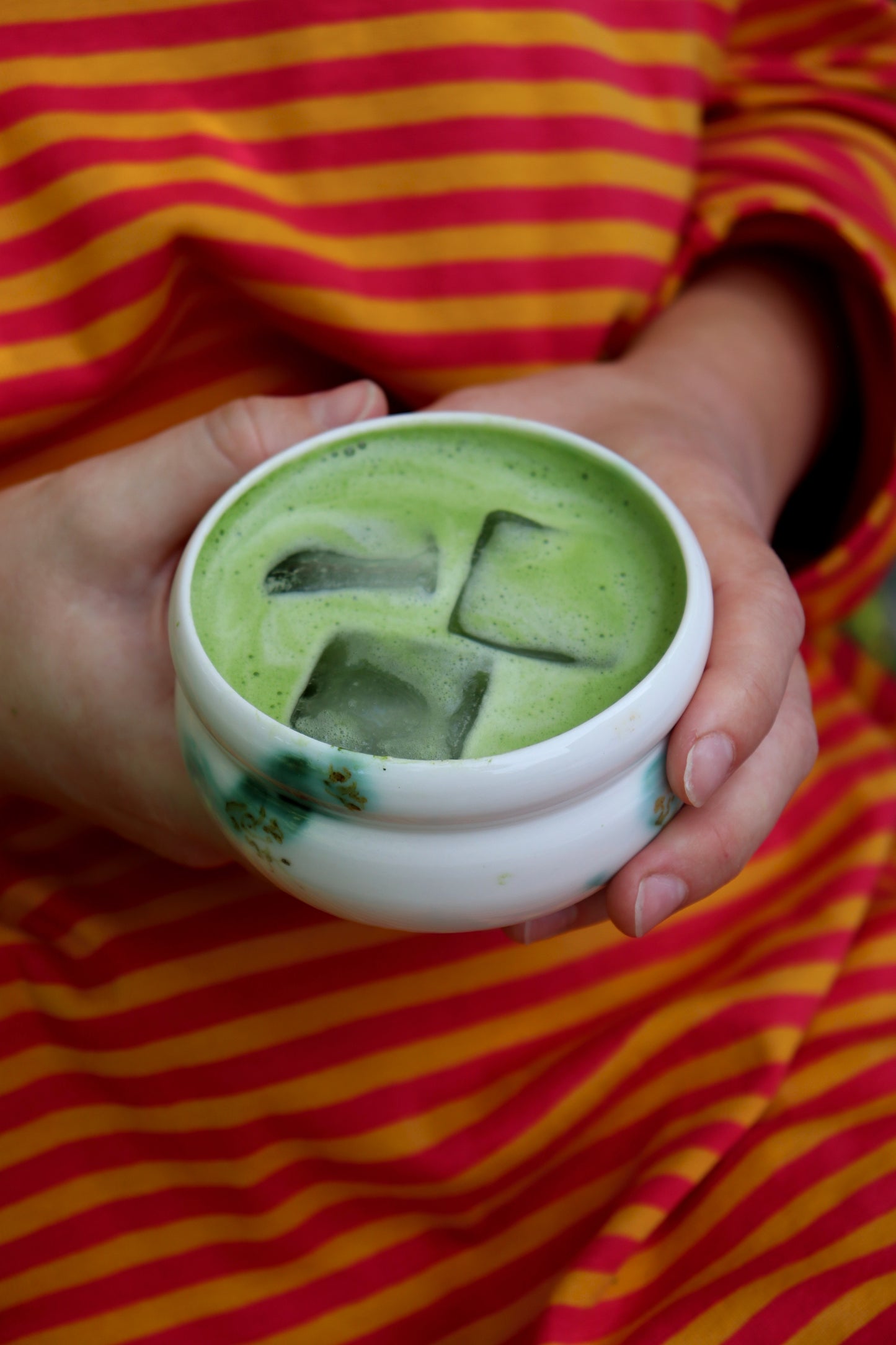 Strøg Matcha-kop